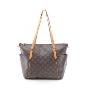Louis Vuitton Totally Tote Bag Canvas Leather Monogram Brown